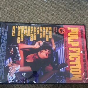 Pulp fiction framed poster